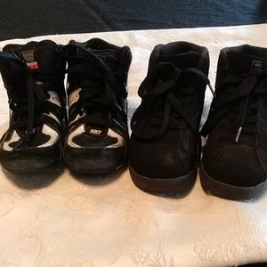 2 Pairs Boys Shoes Size 13 & 1